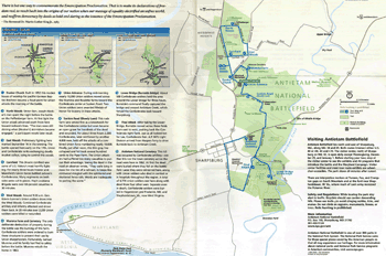 2007 ANB park brochure, back inside (tour narratives and map)