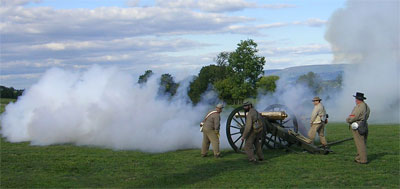 Napoleon firing at ANBP, September 2007