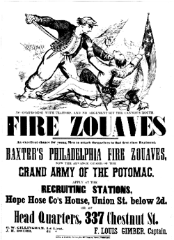 Recruiting poster, 72nd PA Infantry