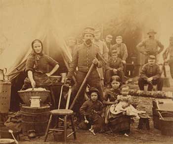 Camp of 31st Pennsylvania Infantry near Washington, D.C. 1862