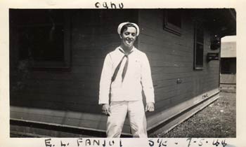 E.L. Fanjul, Seaman First Class, USN, 1944