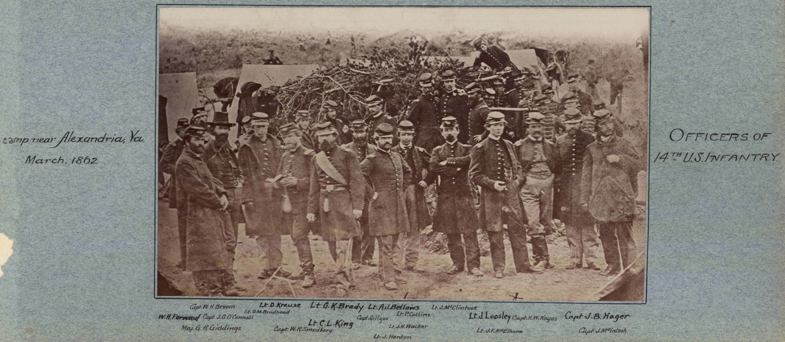 US Regular Infantry in Maryland, 1862