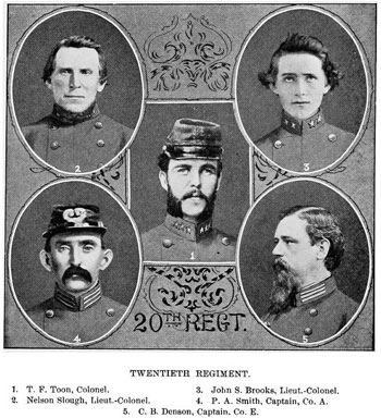 Officers of the 20th NCST