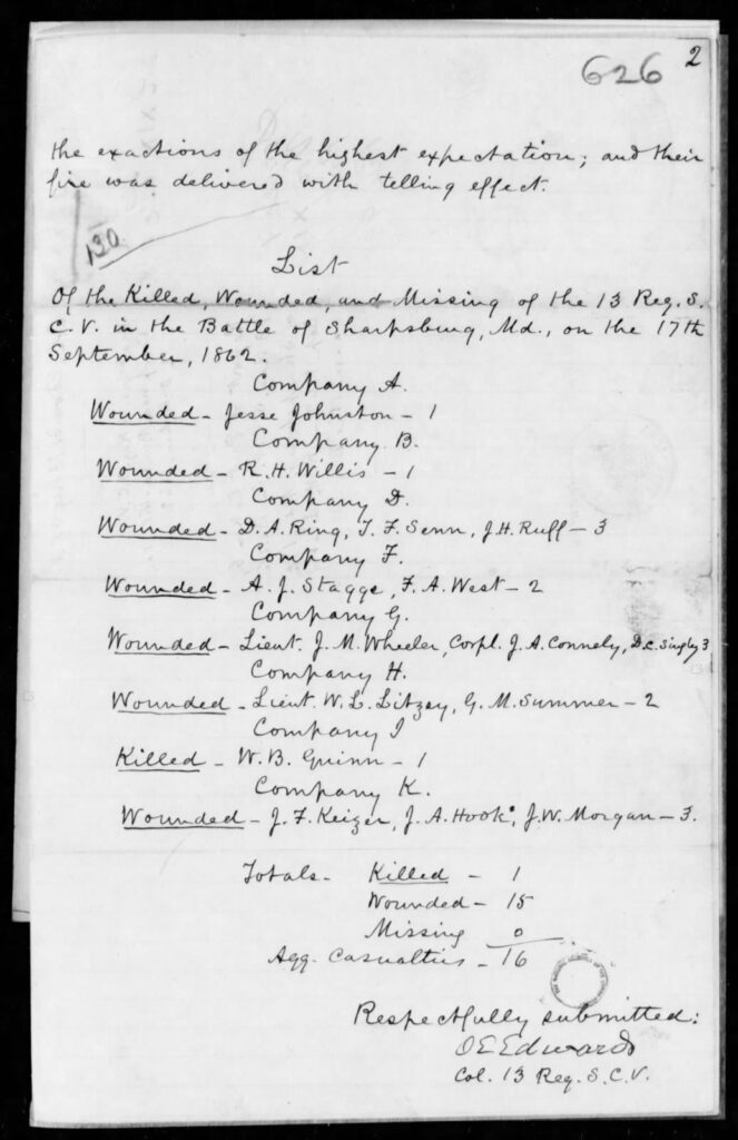 behind AotW » Blog Archive » List of the killed, wounded, and missing