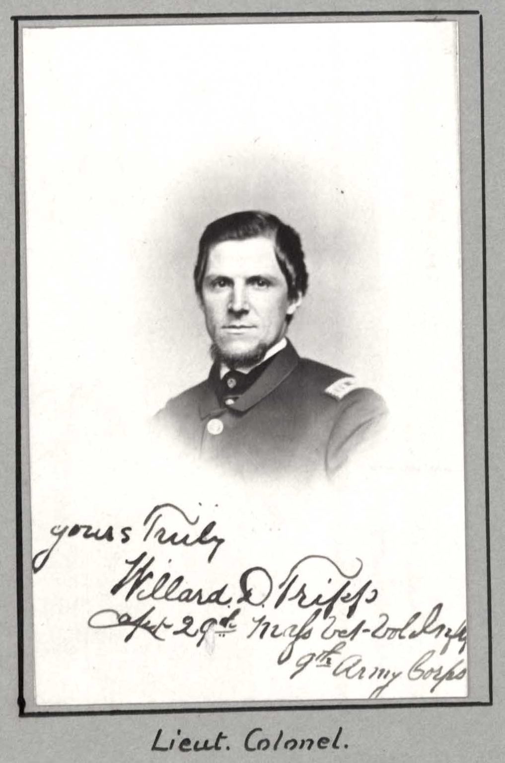 Behind AotW » Blog Archive » Capt. Willard D. Tripp, 29th Massachusetts ...