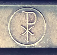 chi-rho on Tucker's tomb