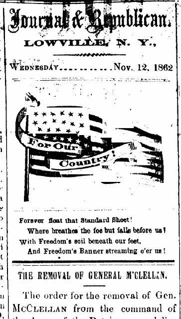 Colonel Goodrich, New York and Antietam in the Newspapers